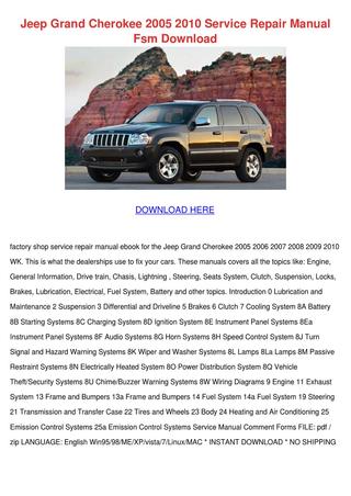 96 jeep cherokee troubleshooting